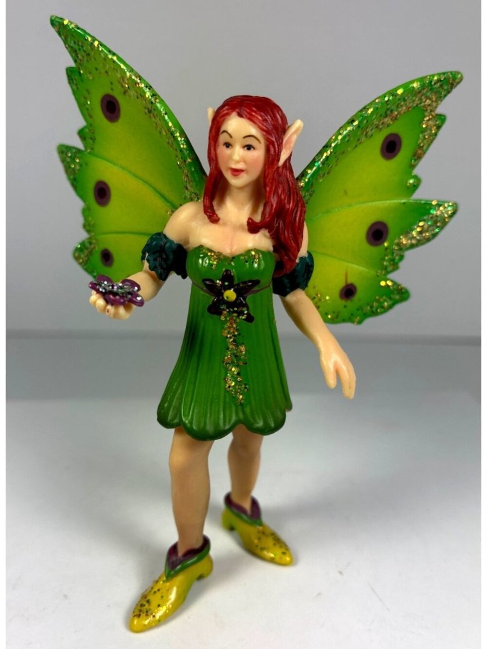 Schleich 70204 Green Elf Fairy Retired 2005 Fantasy Figure